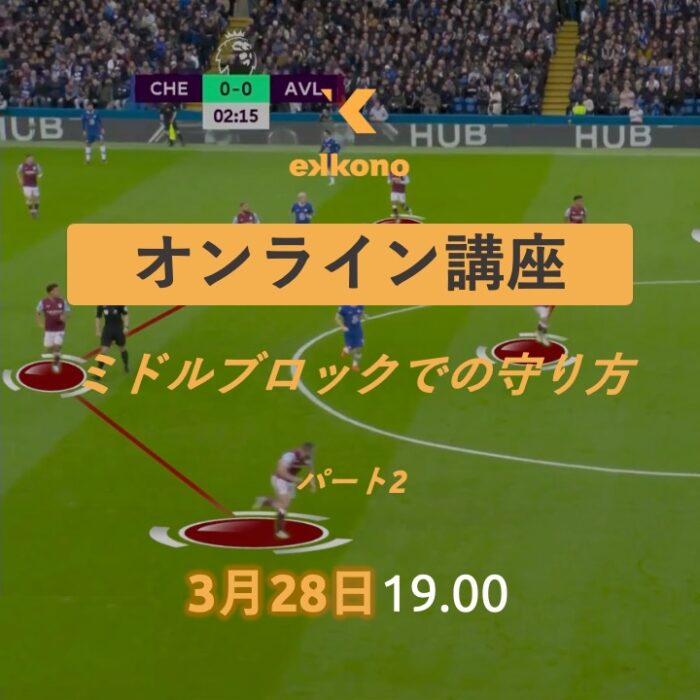 ミドルブロックでの守り方（パート2）